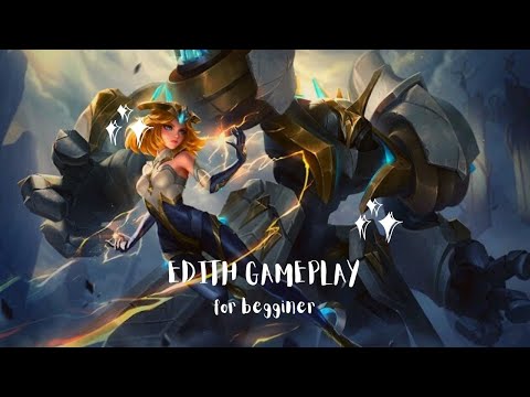 The Best Tank To Carry Your Team(Edith Gameplay)|Build|Emblem