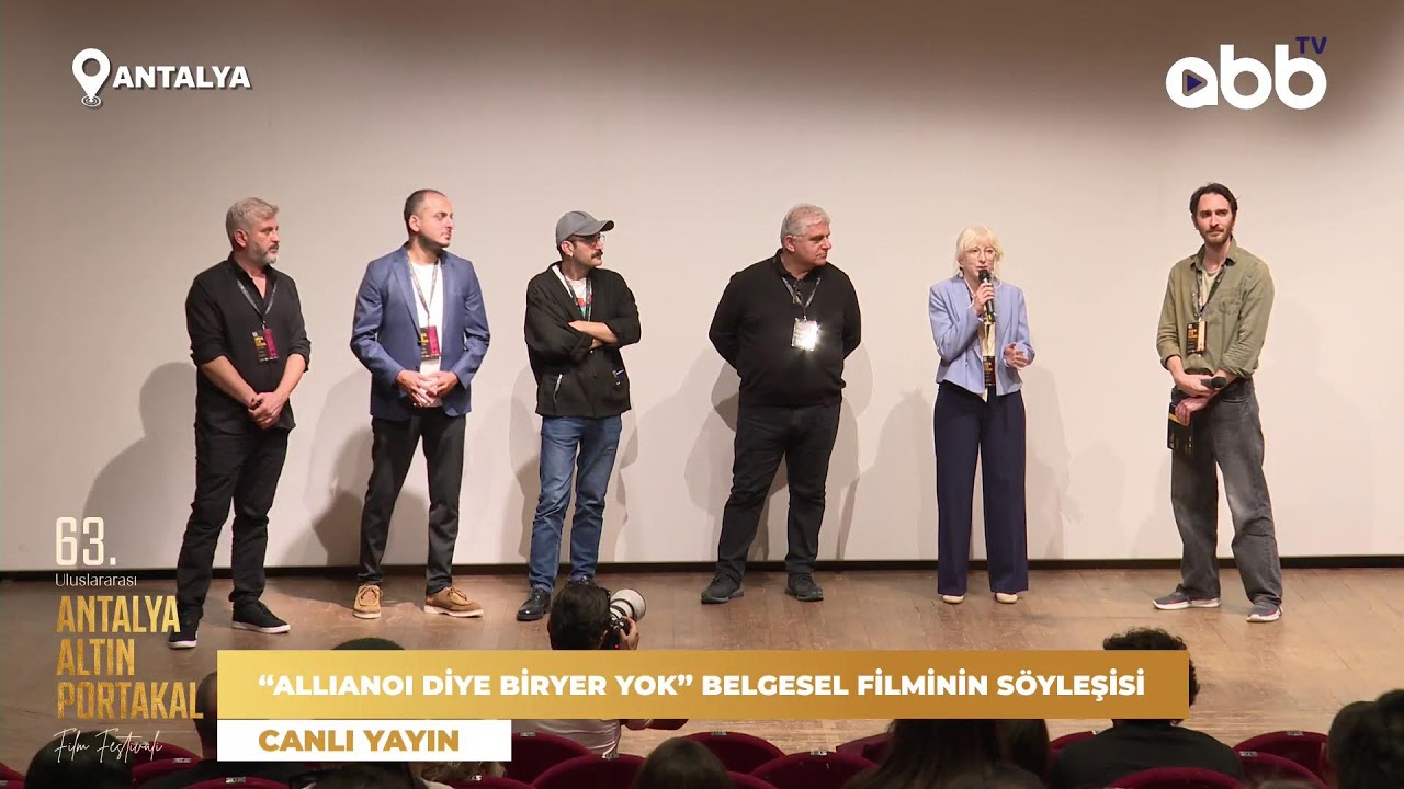 “ALLIANOI DİYE BİRYER YOK” BELGESEL FİLMİNİN SÖYLEŞİSİ