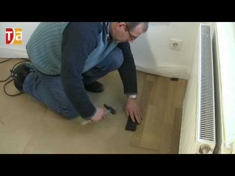 comment poser quart de rond parquet