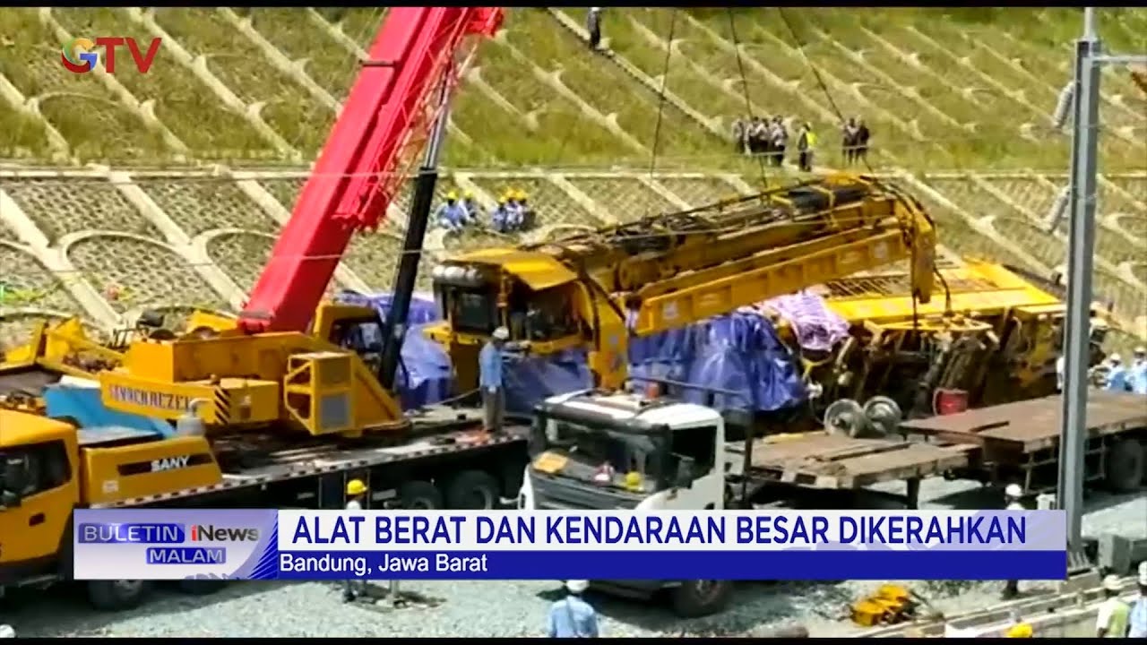 Alat Berat Dikerahkan dalam Evakuasi Kereta Teknis KCIC #BuletiniNewsMalam 19/12