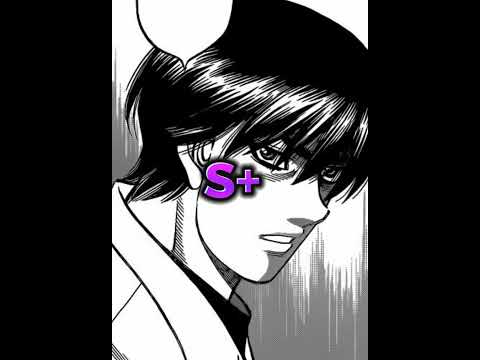 Niveles de poder Hajime no ippo #hajimenoippo #manga #shorts