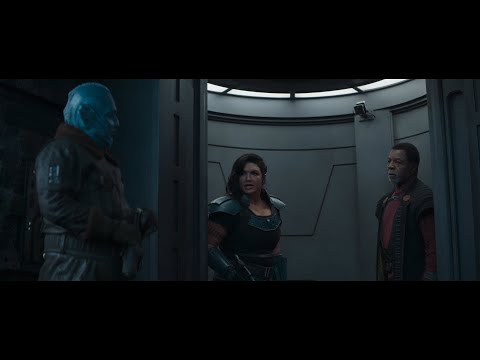 Mando & Crew explore Imperial base on Navarro - The Mandalorian Season Two (2020)