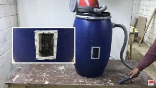 Toz Emme Makinesi Yapımı//Dust extraction machin