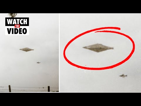 UFO image lost for 30 years uncovered
