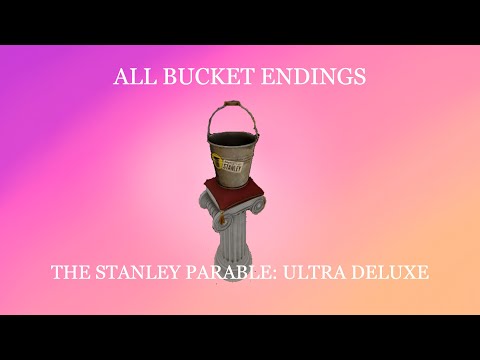 All Bucket Endings, No commentary (Walkthrough) | The Stanley Parable: Ultra Deluxe