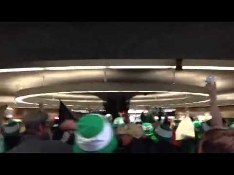 Werderfans feiern Thomas Schaaf