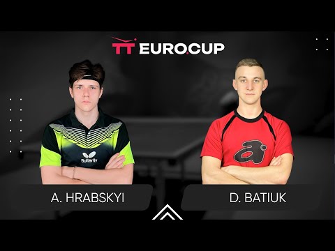01:45 Andrii Hrabskyi - Dmytro Batiuk 14.01.2025 TT Euro.Cup Ukraine Master. TABLE 3