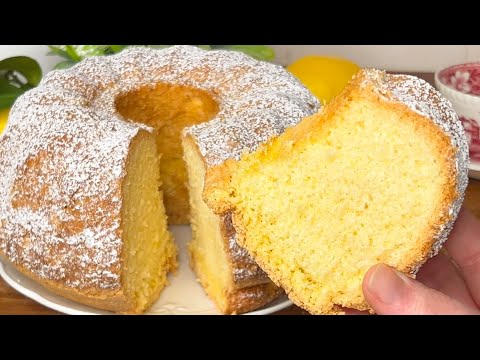 Biscuit de Savoie / Gâteau SANS FARINE, NI GLUTEN : 4 Ingrédients ! Classique Français ♥