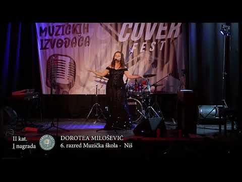 3. COVER FEST - Dorotea Milošević, Muzička škola, Niš - 1. nagrada, 2. kategorija
