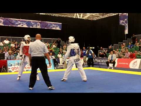Craig Brown (GB) v Mehran Askari (IRN) -80kg Round 1