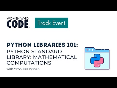 Python Libraries 101 Python Standard Library Mathematical Computations