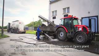 Higienizacja osadów ściekowych wapnem