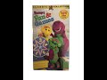 Opening Closing To Barney S Fun Games 1996 VHS