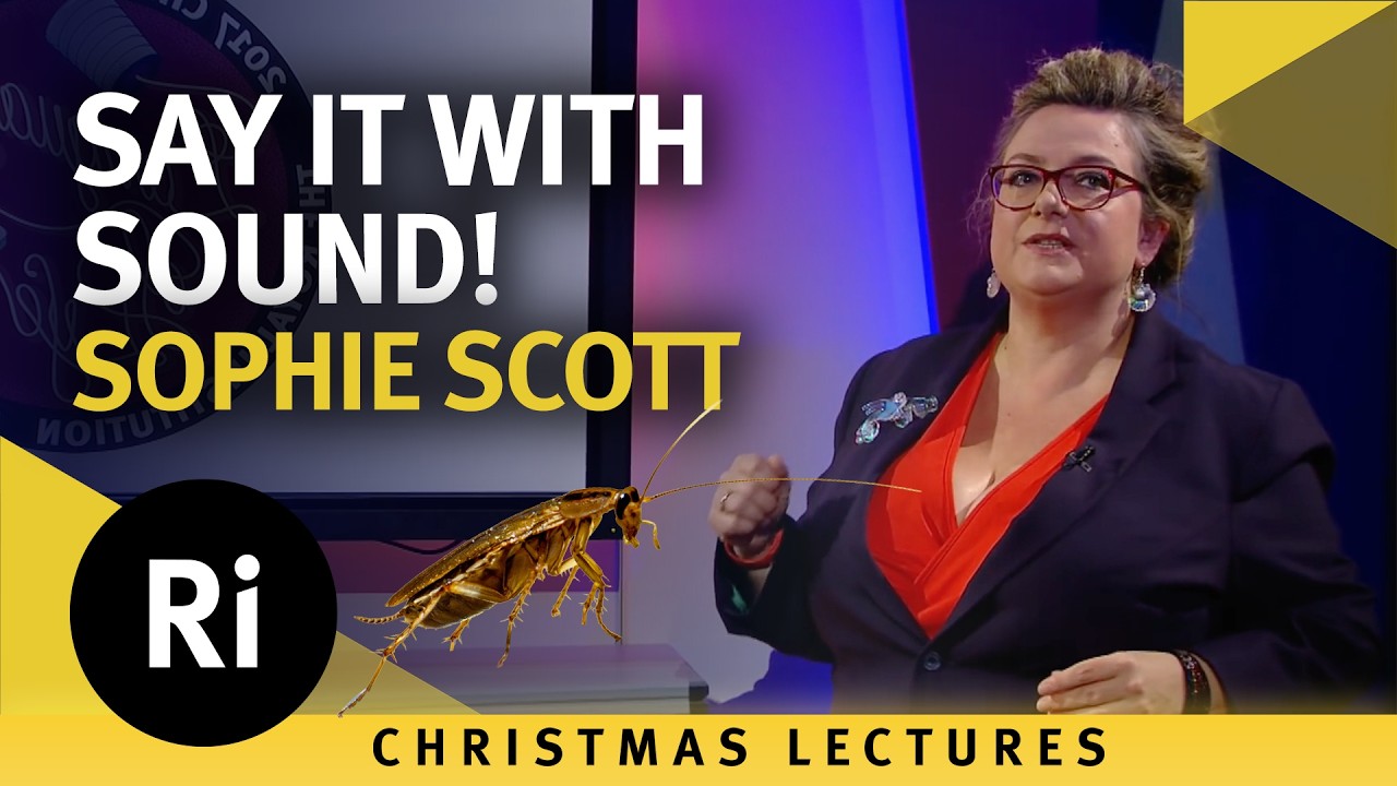 Say it with Sound! 2017 CHRISTMAS LECTURES with Sophie Scott 1/3