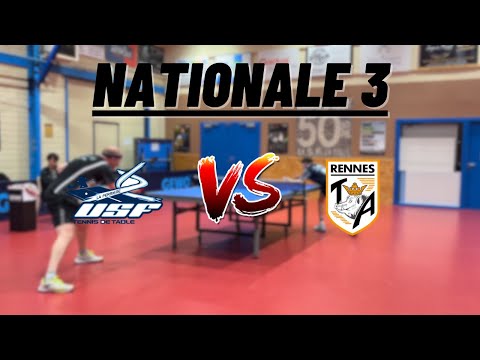 NATIONALE 3 | FERRIERE VENDEE TENNIS DE TABLE vs RENNES TA | HIGHLIGHTS