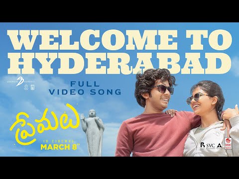 Welcome To Hyderabad Video Song | Premalu Telugu | Naslen | Mamitha | Girish AD | SS Karthikeya