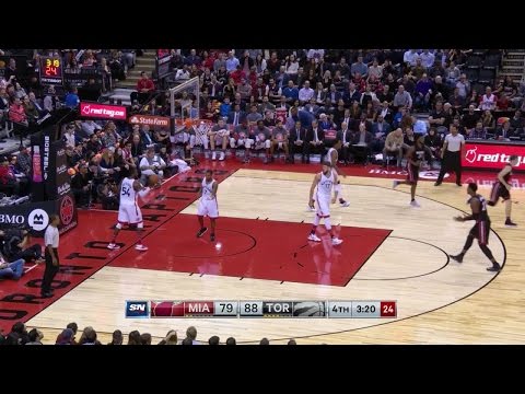 Hassan Whiteside finishes with 21 pts, 11 rebs vs. Toronto