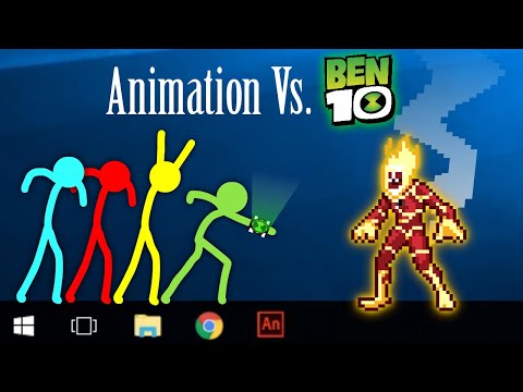 Animation Vs. BEN 10 !! [Cartoon Animation]