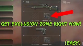 HOW TO GET EXCLUSION ZONE CAMO FROM A FRIEND! (MWR)