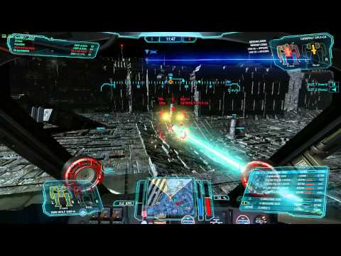 Dire Wolf with 4 clan large pulse lasers mechwarrior Online