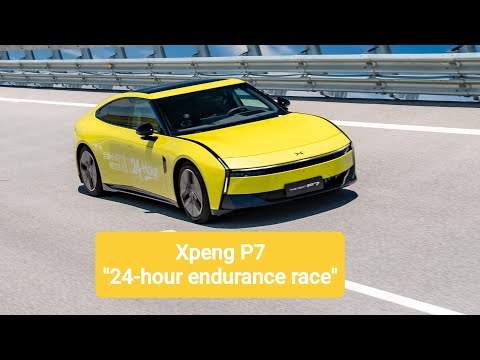 Xpeng's new P7 started its "24-hour endurance race" today!!!!