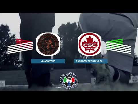 LEGACALCIO8 STAGIONE 21/22 SERIE B: ORANGE GLADIETORS - CANADESI FC