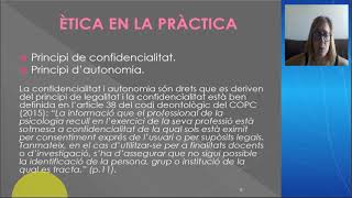 Video presentation: UOC - practicum II