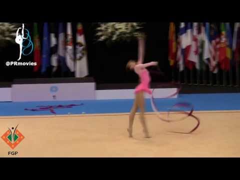 Marina Durunda - AZE - Fita (Ribbon) - Qualification - WC of Lisbon 2013