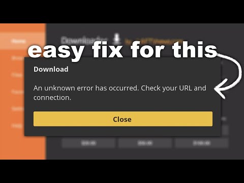 How to Fix Downloader Check Your URL and Connection Error on Firesticks