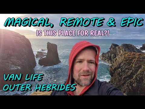 VAN LIFE OUTER HEBRIDES - These WILD & RUGGED islands blew us away!
