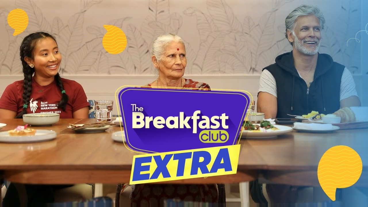 Milind Soman Fitness Secret | The Breakfast Club | Breakfast With India's Fittest Family | News18