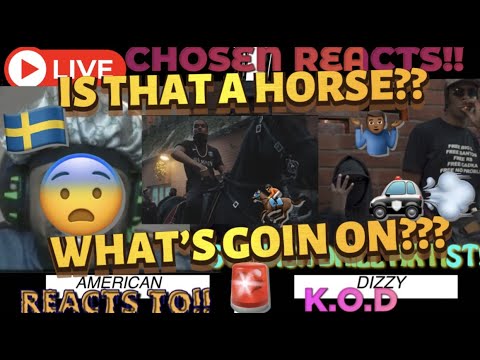 DIZZY - K.O.D (OFFICIAL MUSIC VIDEO) (AMERICAN REACTS) #reaction #trending #funny