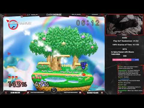COVID19 SF3 - Kimimaru (Mario) Vs. DANKEY KANG (Kirby) Super Smash Bros - SSB64