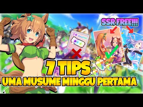 DO THESE 7 TIPS IN THE FIRST WEEK OF PLAYING UMA MUSUME! PROGRESS + REWARDS AUTO FAST!