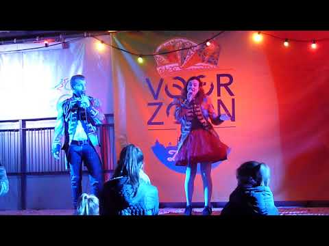 Maxime Tummers en Thierry Dirkx mit Mos doe neit eine gaeve: Zittesj Leidjeskonkoer 2017/2018