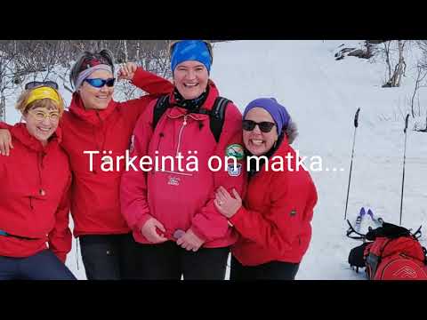 Hiihtovaellus Käsivarren erämaassa 2019