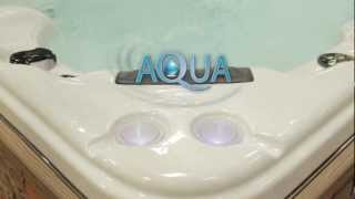 Cal Spas Hot Tubs:  Cal Spas Aqua Series Spas.