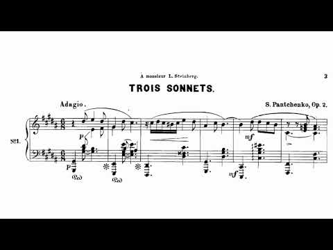 Semyon Panchenko - Sonnet Op. 2, No. 1