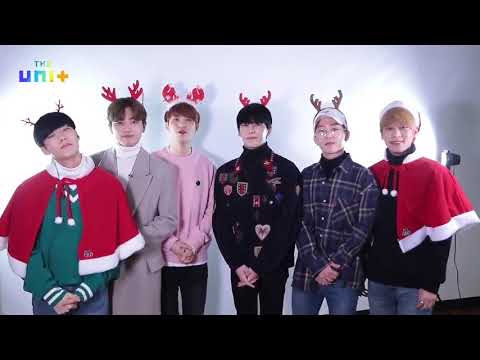 더유닛 크리스마스 인사가 도착했습니다 유닛B 초록 '12월의 기적'