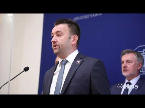 Konferencija za medije Hrvatskih suverenista - Marijan Pavliček