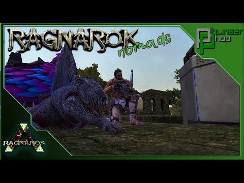 Ark: Ragnarok Nomads 57 - FROG AND DIMETRODON TAMING IN THE SWAMPS w/ CHEESE