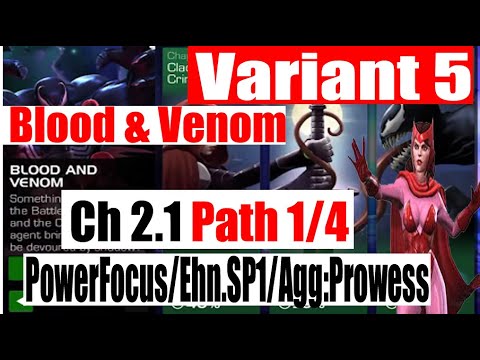 Variant 5 Ch 2.1 ! Initial Completion ! Path 1/4 (Easy Path) - Marvel Contest of Champions