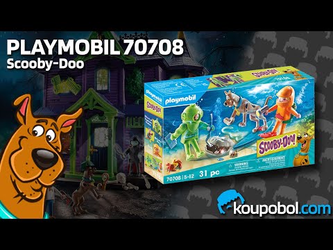 Vidéo PLAYMOBIL Scooby-Doo! 70708 : Scooby-Doo avec fantôme du capitaine Cutler 