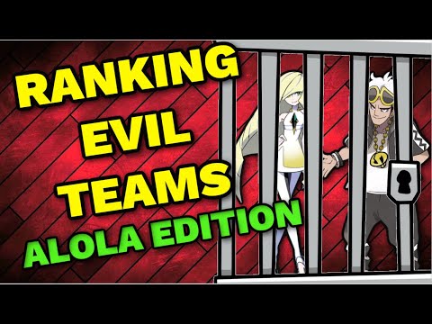 RANKING TEAM SKULL & AETHER FOUNDATION! CRIME in the Pokémon World - Episode 7!