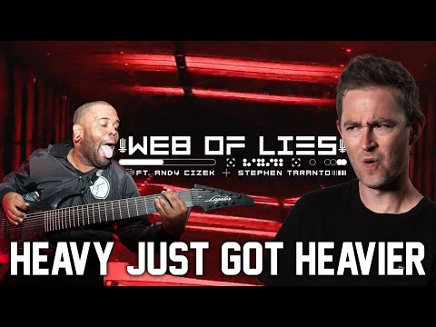 Joshua Travis - Web Of Lies ft. Andy Cizek & Stephen Taranto REACTION  // Roguenjosh Reacts