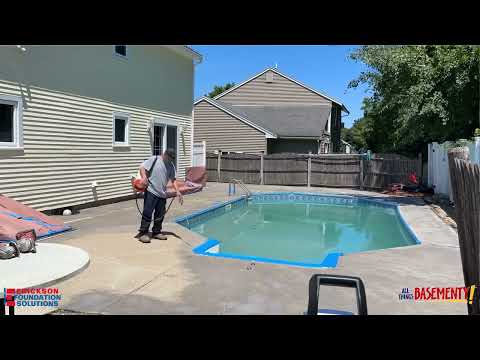 Pool Deck Repair Using DecoShield