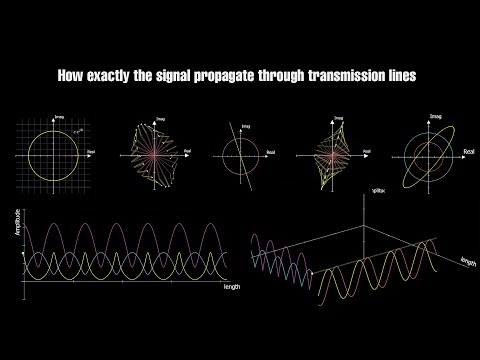 But how exactly do the voltage and current propagate through transmission lines?