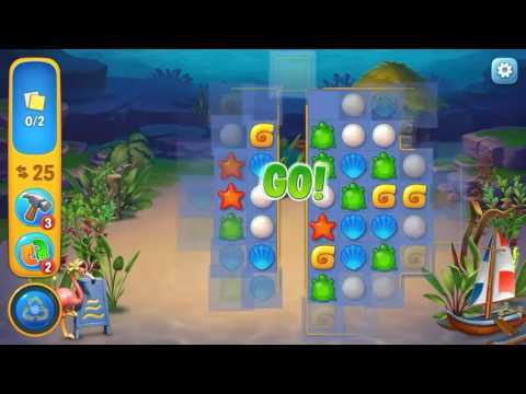 Fishdom level 81 Gameplay (iOS Android)