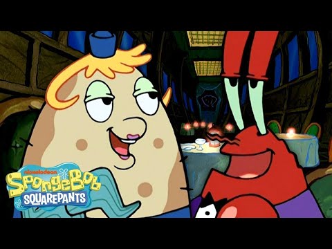 クラブスさんがパフさんにデートに誘う！？  クラスティラブ」より｜スポンジボブ・スクエアパンツ (Mr. Krabs Asks Mrs. Puff on a Date!  From "Krusty Love" | SpongeBob SquarePants)