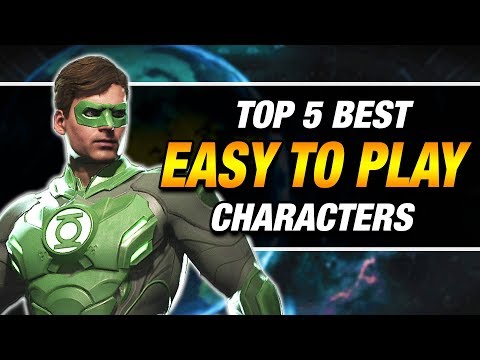 Injustice 2: Top 5 EASIEST Characters To Play!